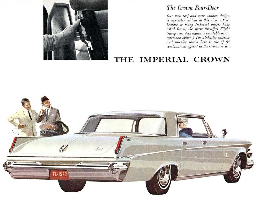 1963 Chrysler Imperial Brochure Page 2